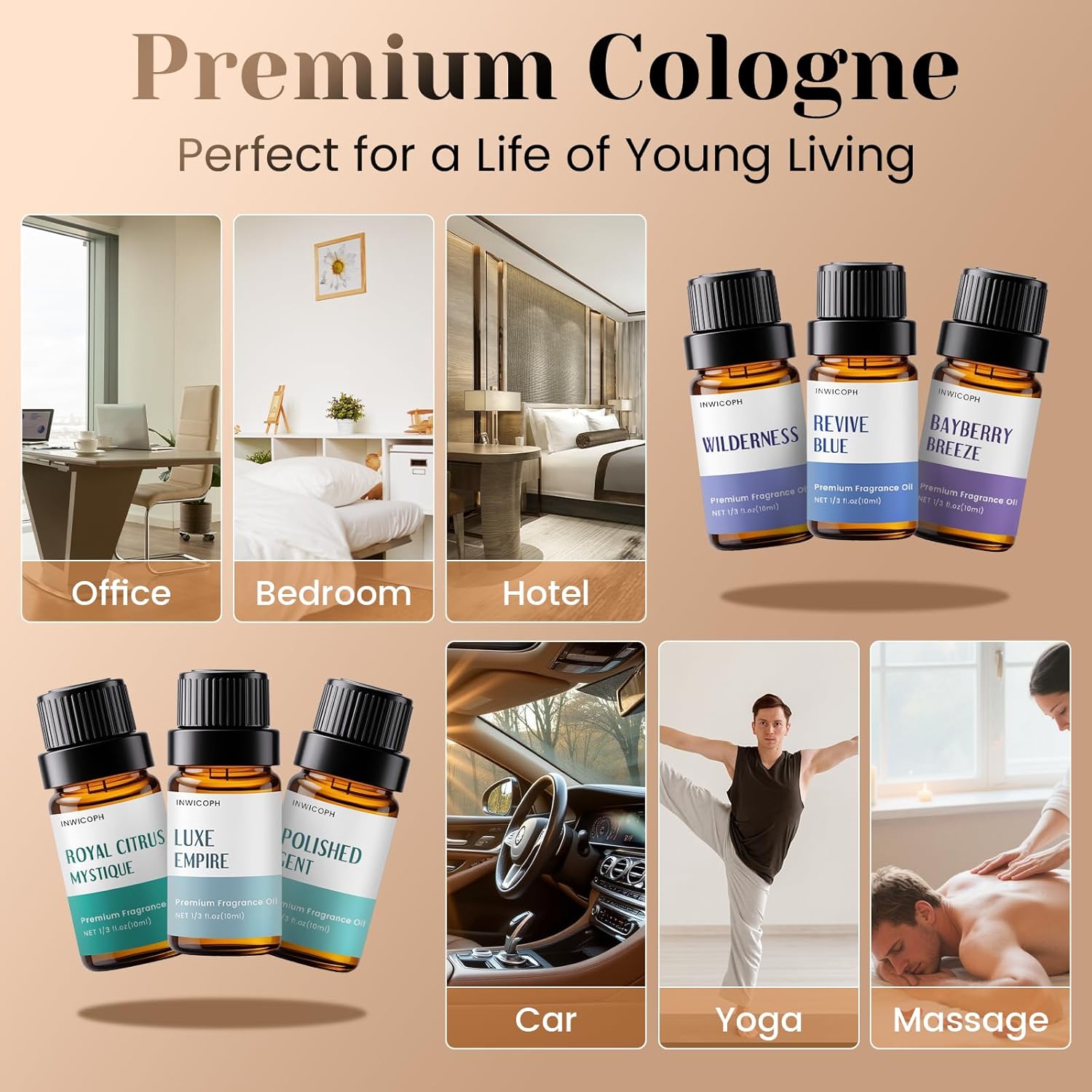 Men's Aroma Oils Set C&S 6x10ML - Image 3