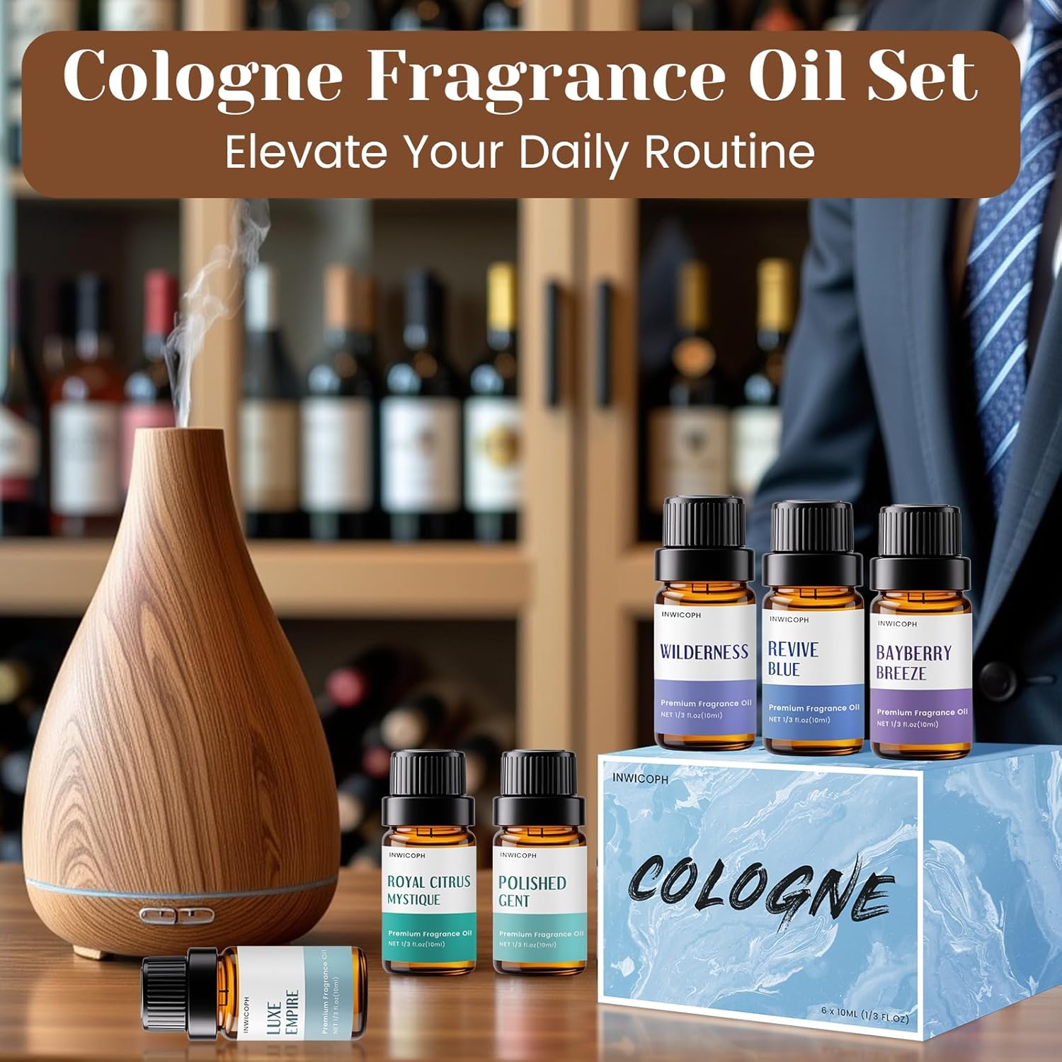 Men's Aroma Oils Set C&S 6x10ML - Image 6