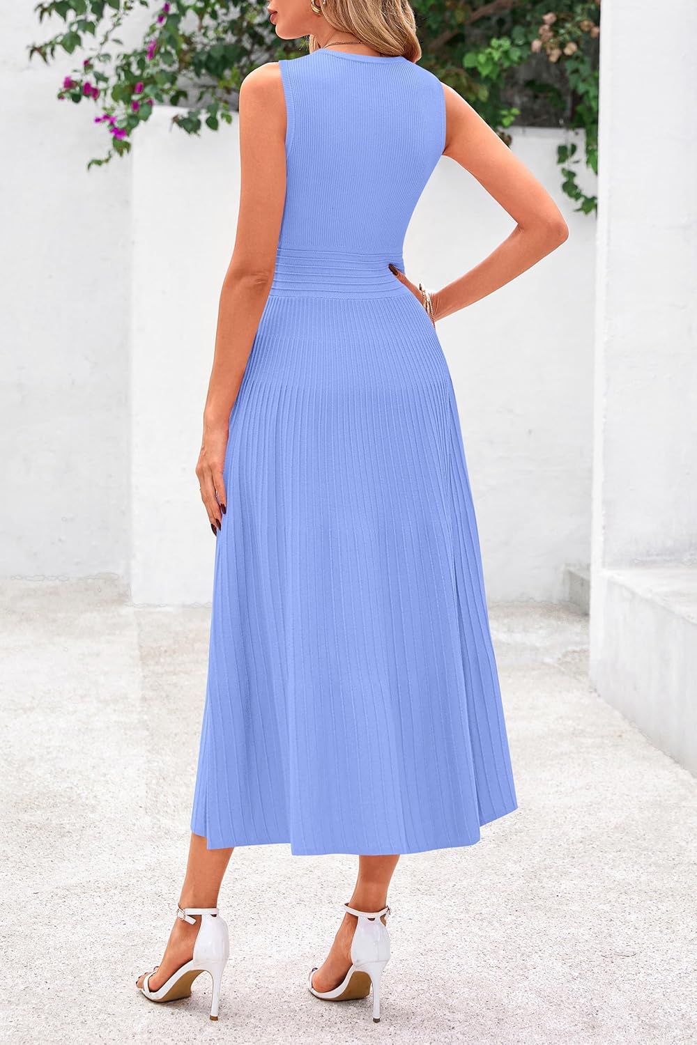 PRETTYGARDEN Women Summer Business Work Midi Dress - Image 2