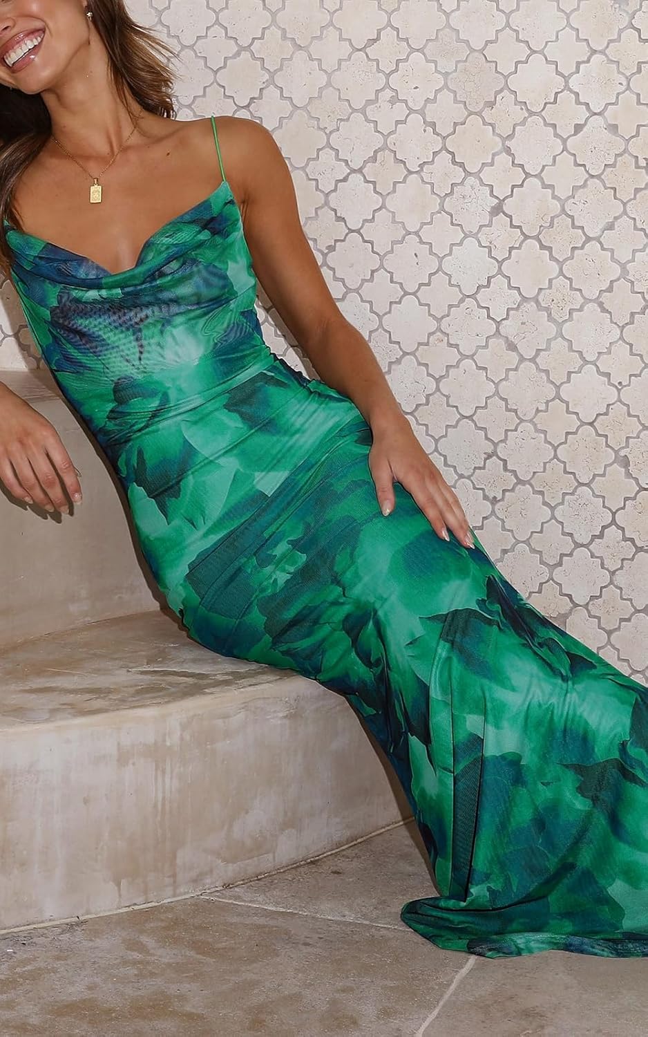 <p><strong>PRETTYGARDEN Women's 2026 Floral Maxi Slip Bodycon</strong> (49 characters)</p> - Image 5