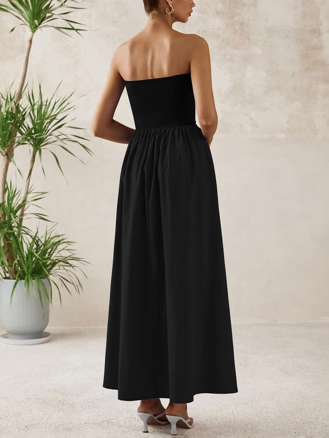 <p><strong>PRETTYGARDEN Women Elegant Strapless Maxi Summer Dress</strong></p> - Image 6