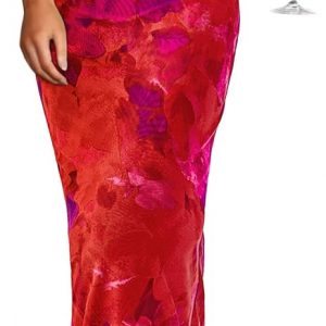 PRETTYGARDEN Womens Summer Printed Tube Maxi Dress Strapless Bodycon Sleeveless Long Beach Vacation Dresses
